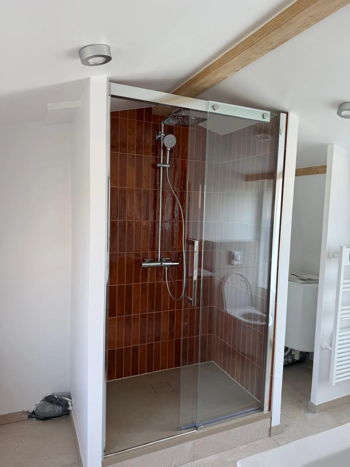 Création d'une salle de bain à Vincennes (94) — après travaux